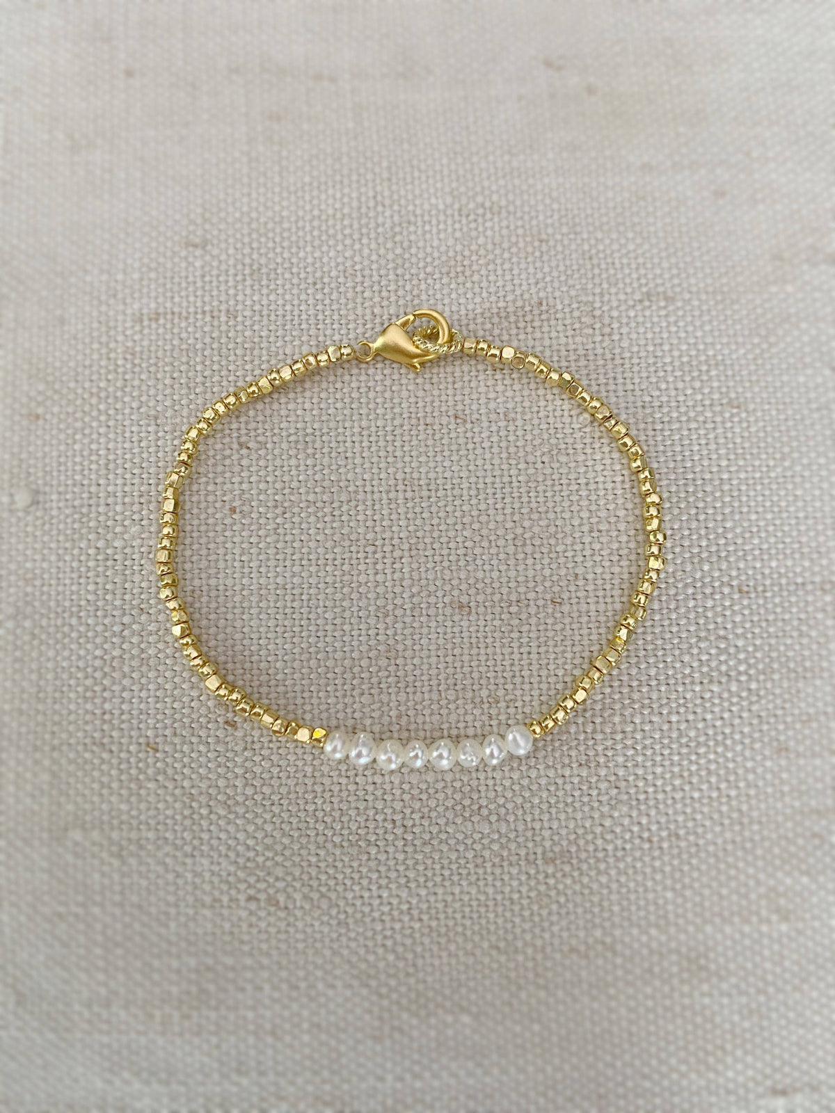 Pearl Cluster Bracelet