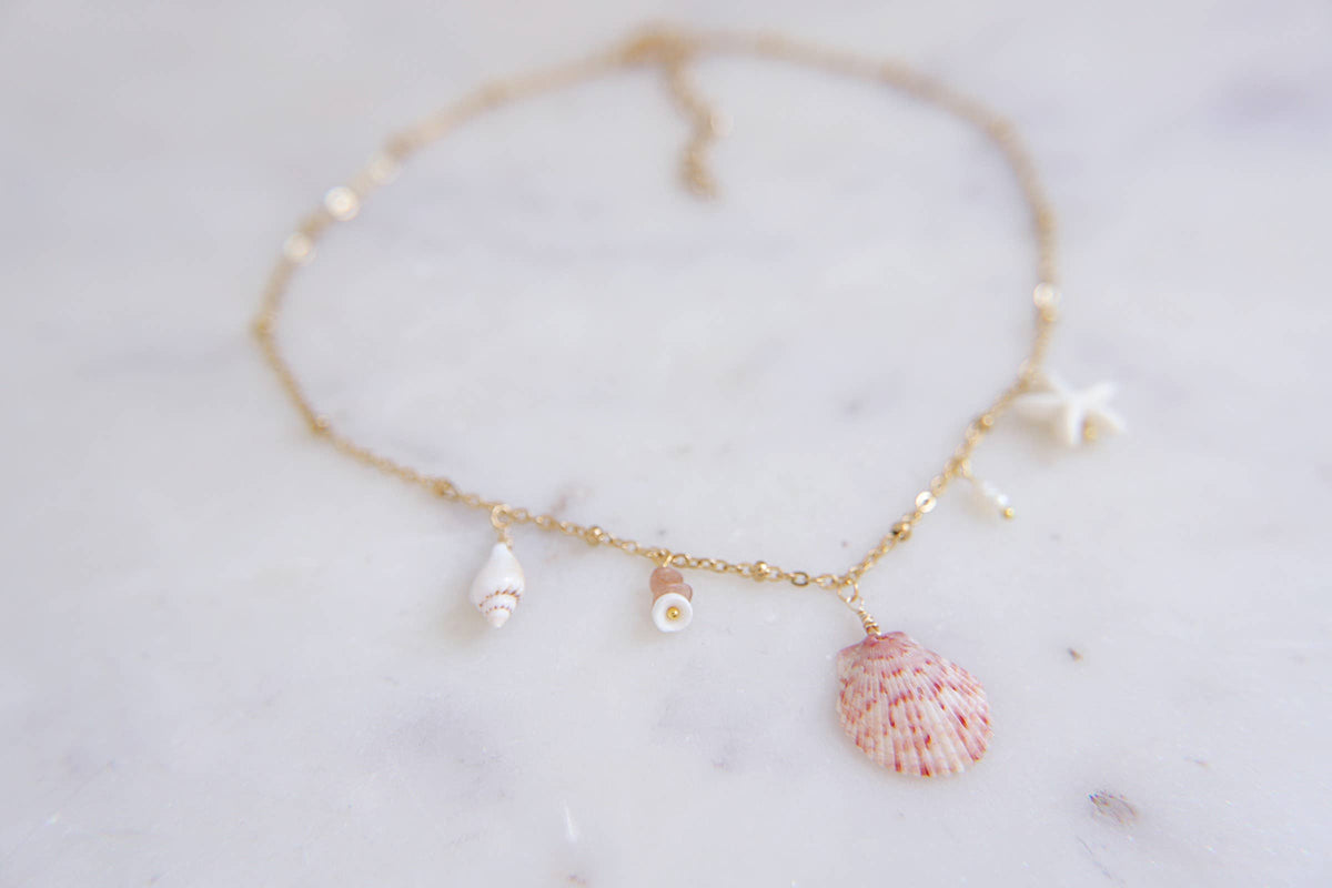 Coastal Daydream Charm Necklace