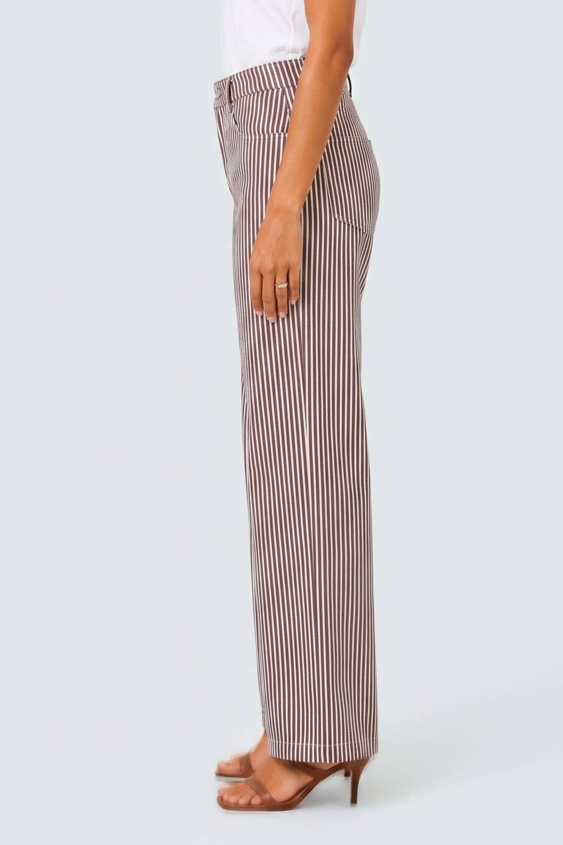 Striped Straight Leg Pants