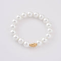 Gold Filled Stretchy Pearl Bracelet
