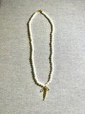 Pearl Bow Necklace