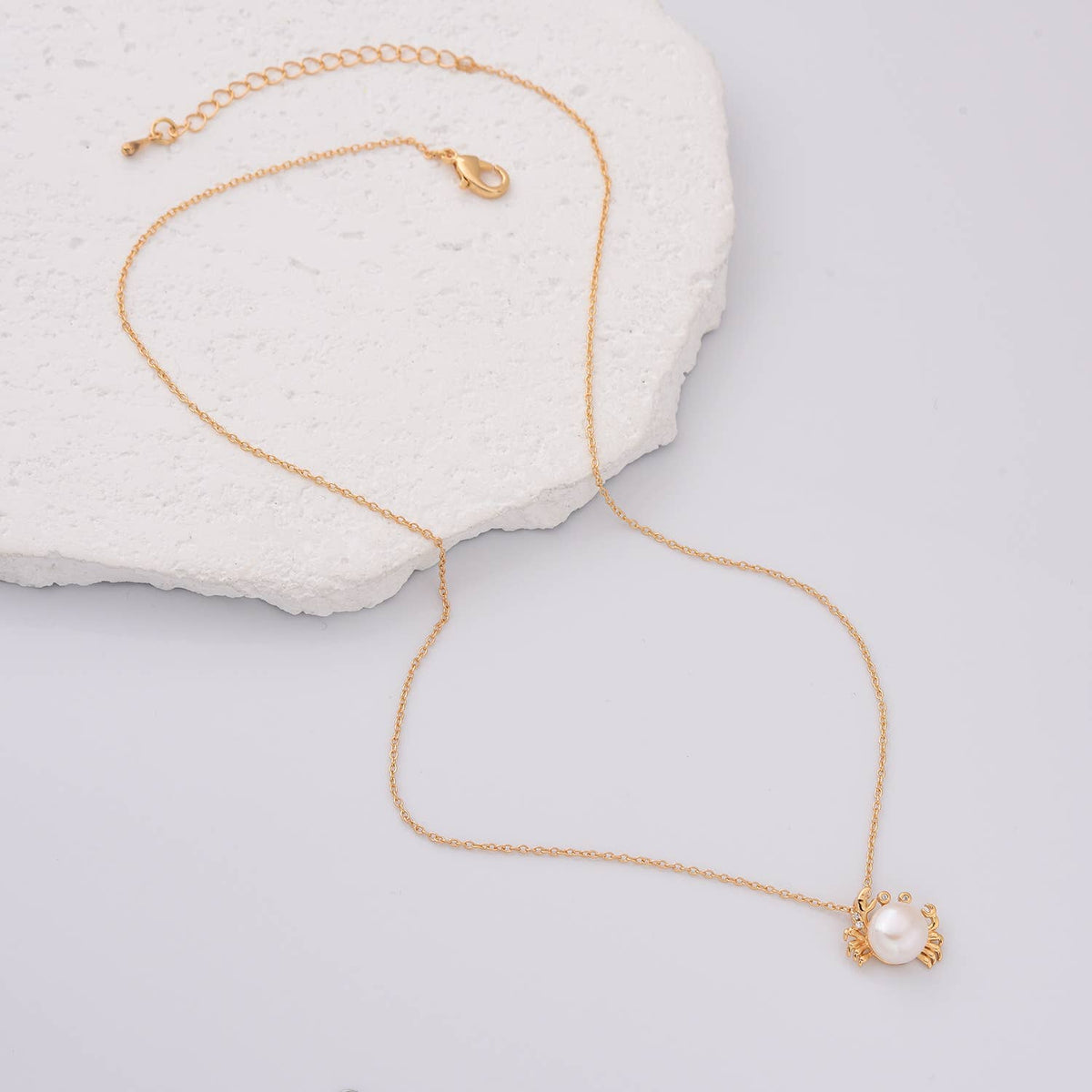 Crab Pearl Necklace