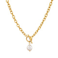 Pearl Toggle Necklace