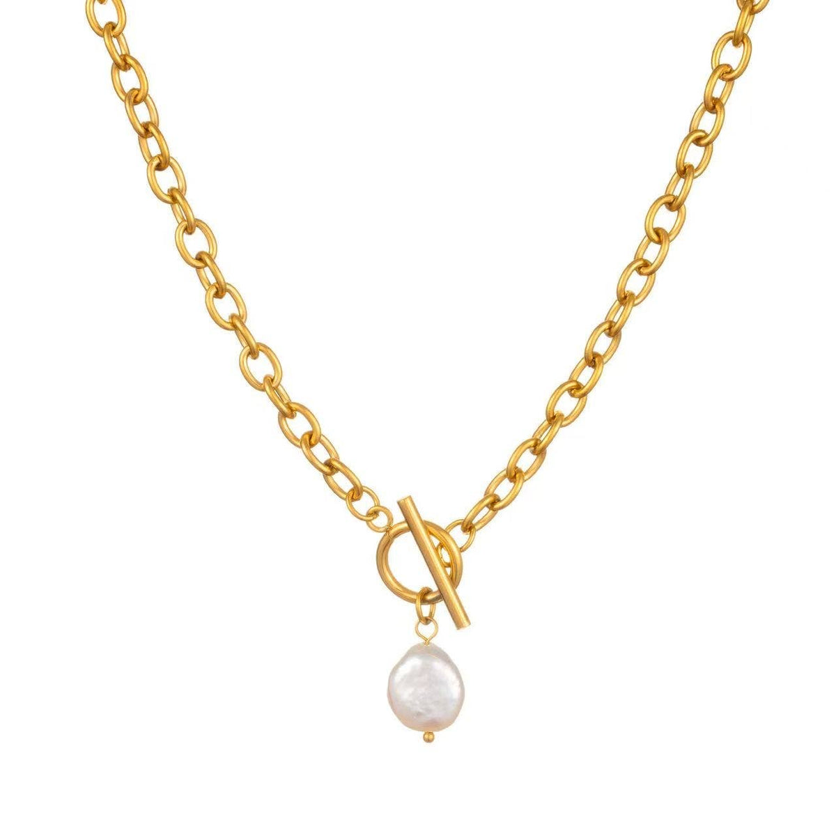 Pearl Toggle Necklace