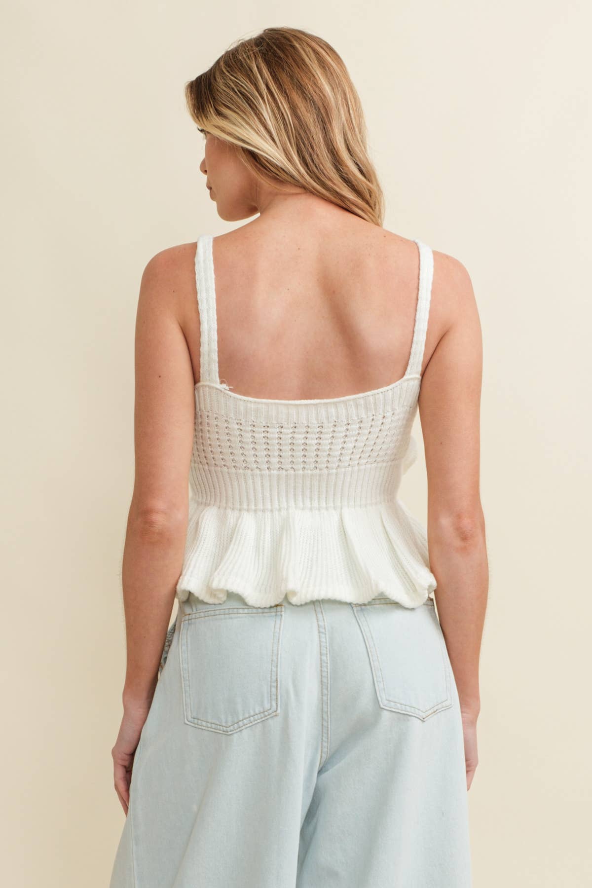 Frill Knit Top