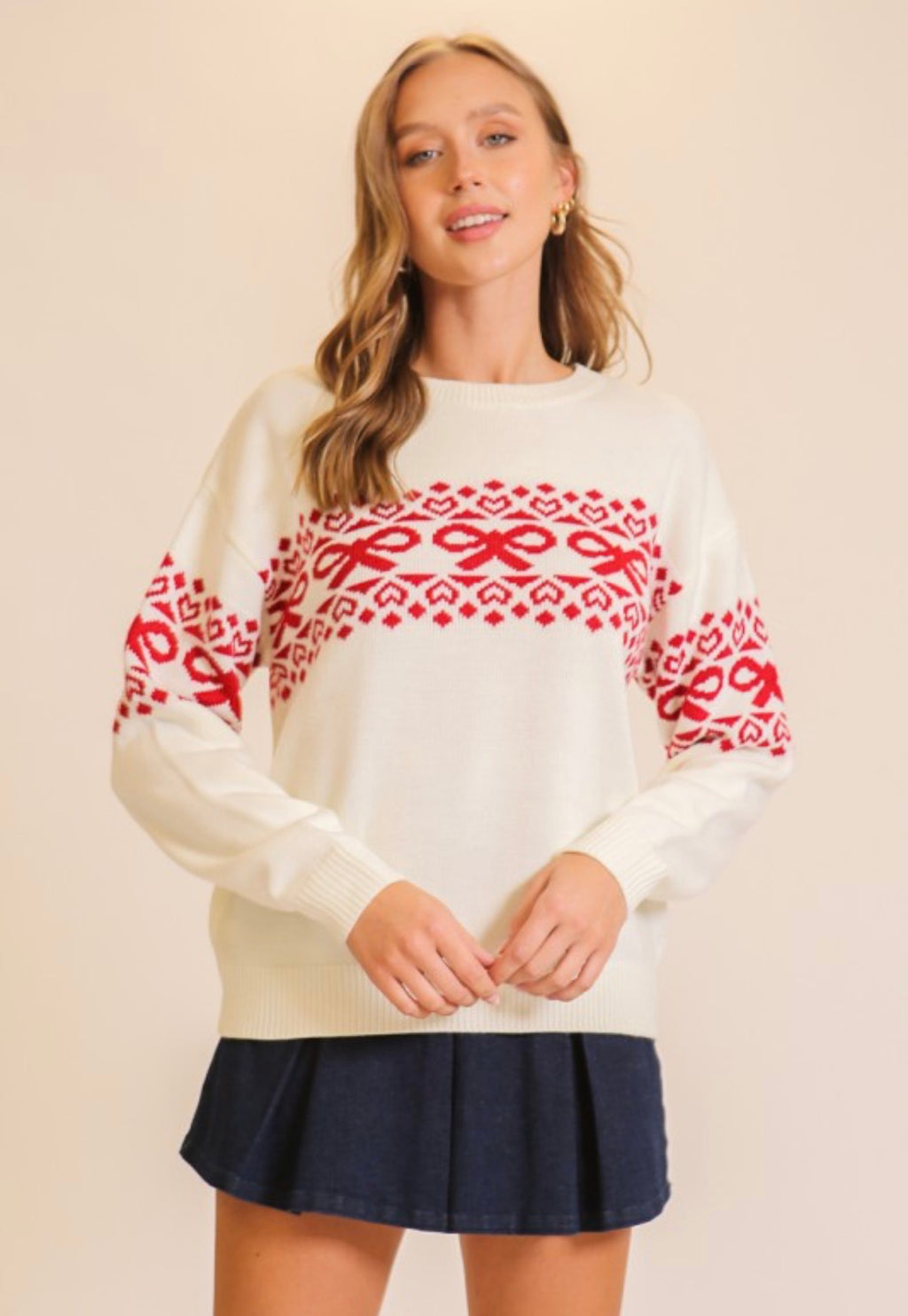 Fair Isle Knit Sweater