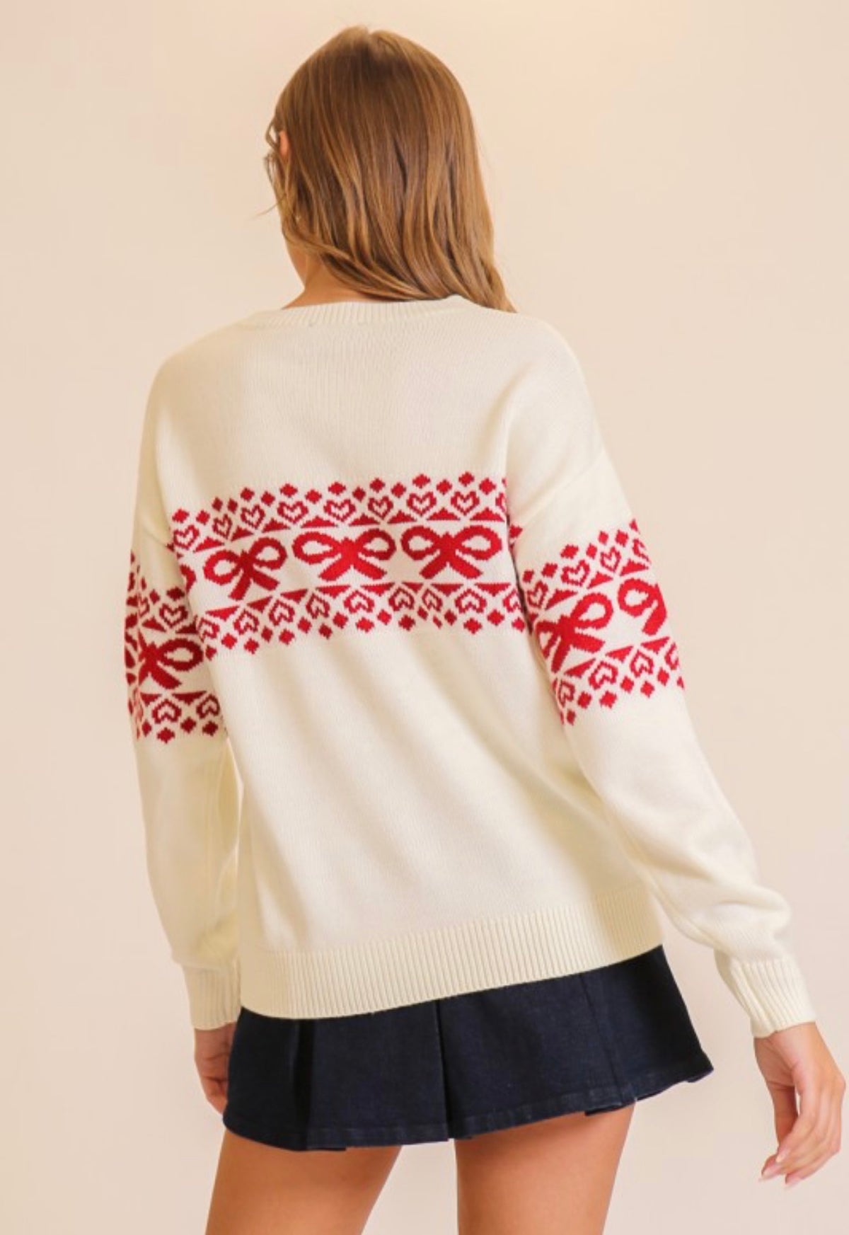 Fair Isle Knit Sweater