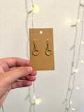 Moon Dangle Earrings