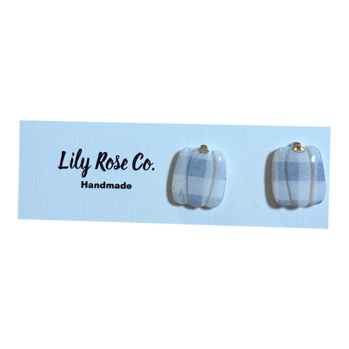 Pumpkin Stud Earrings