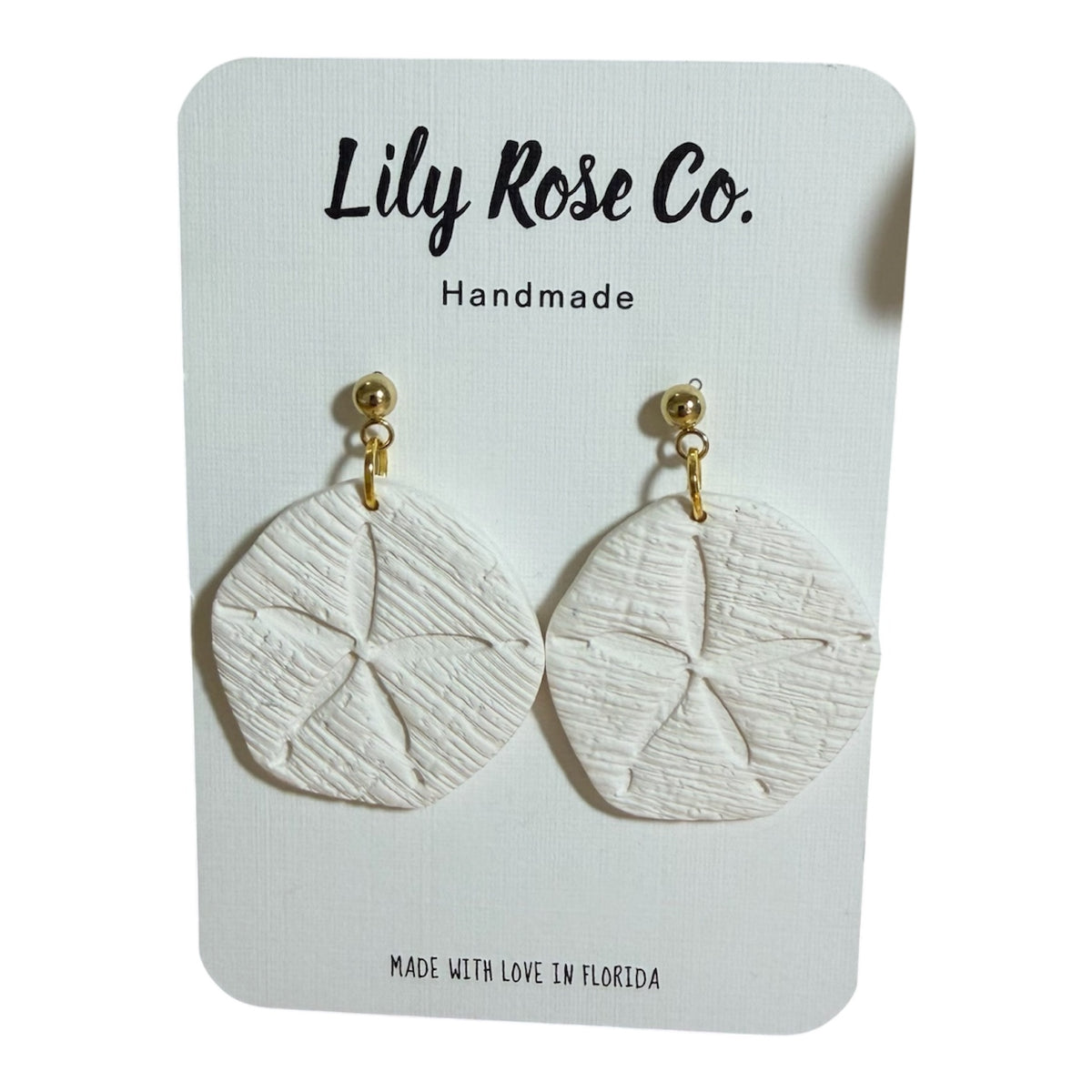 Sand Dollar Earrings