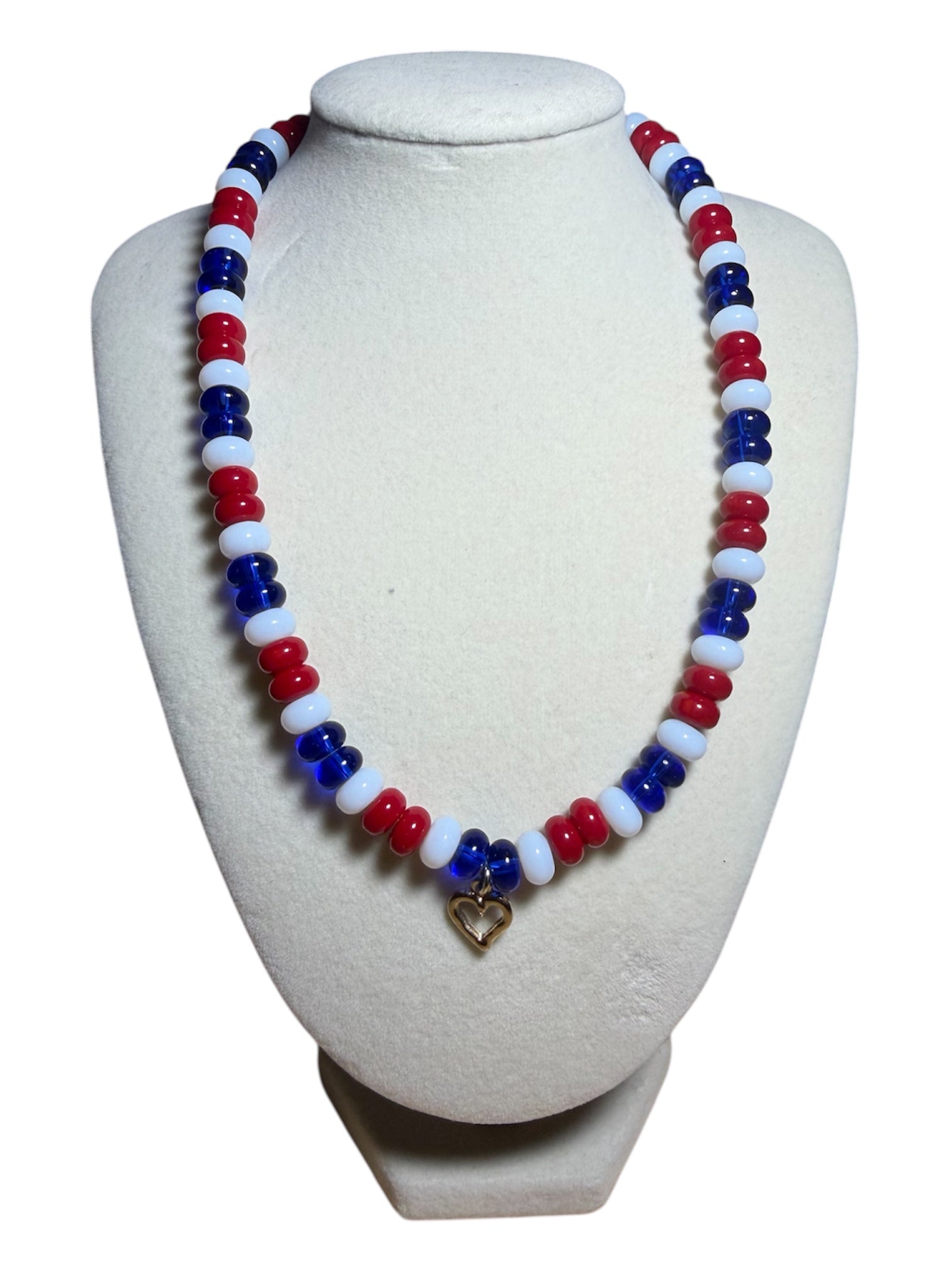 Americana Heart Necklace
