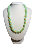 Green Coastal Candy Necklace