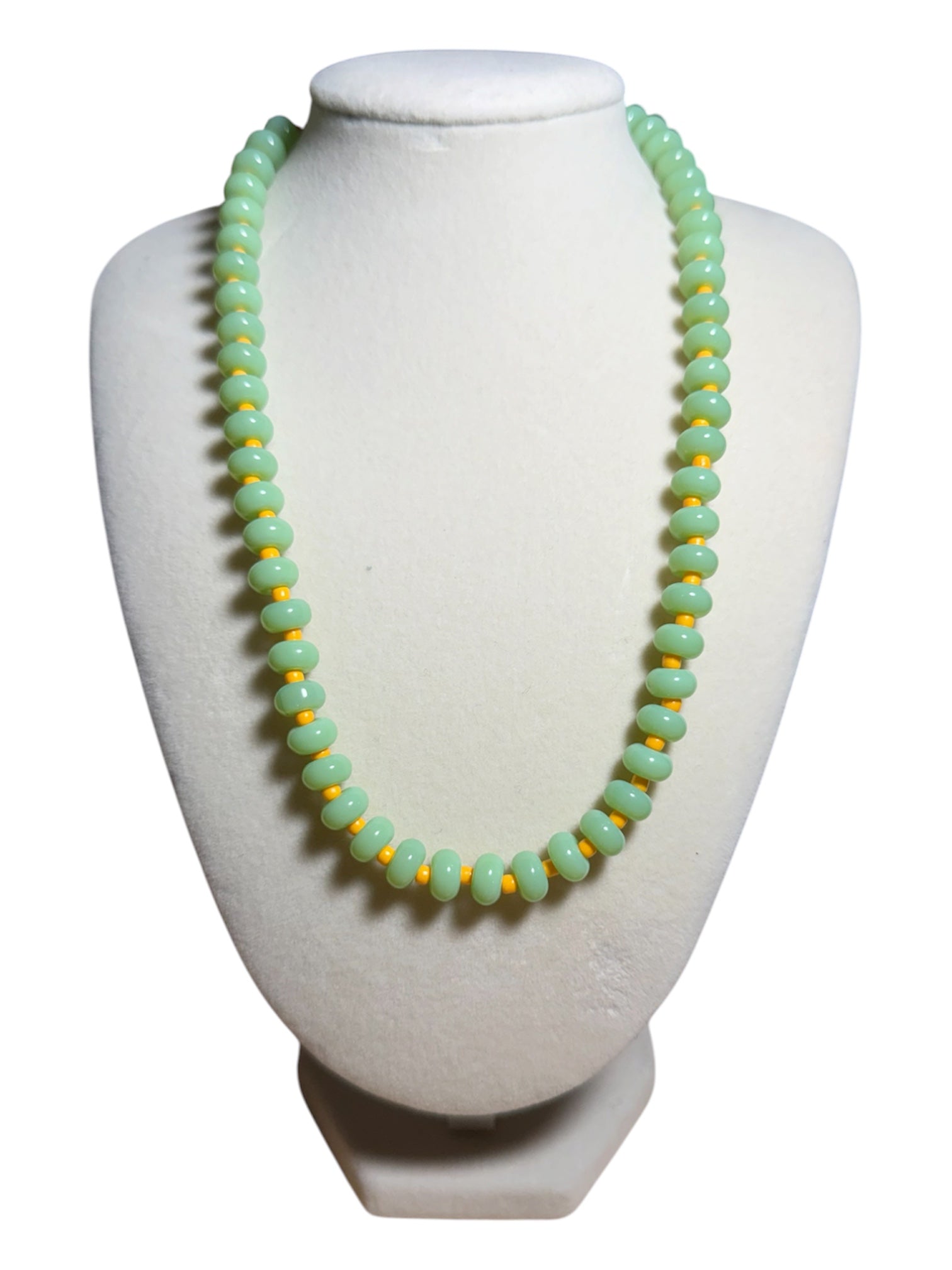 Green Coastal Candy Necklace