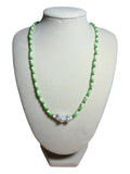Triple Pearl Seed Bead Necklace