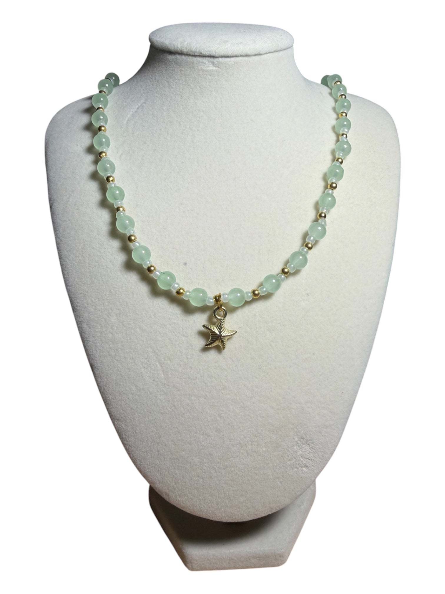 Seafoam Starfish Necklace