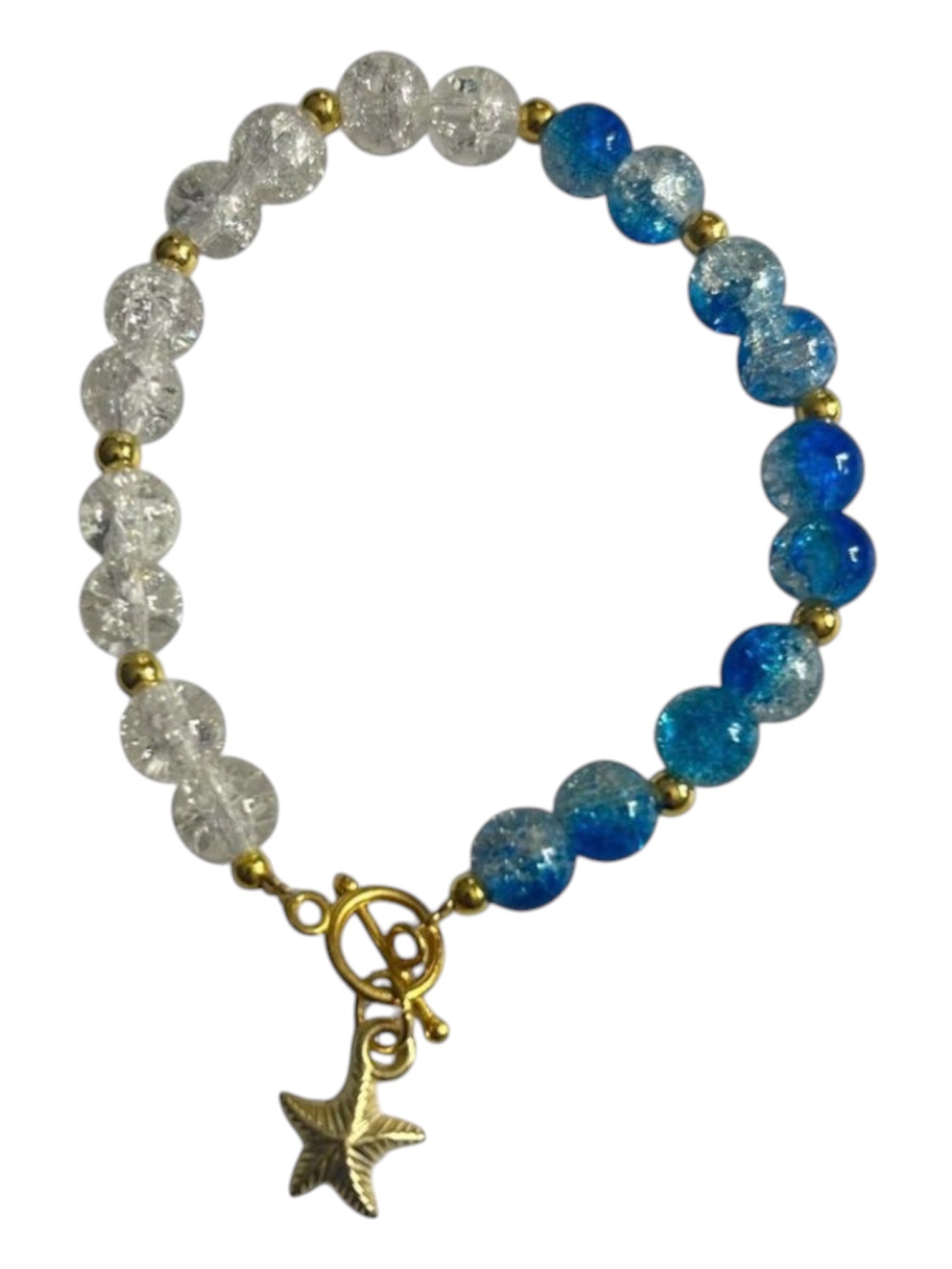 Crackle Charm Bracelet
