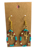Western Seed Bead Earrings