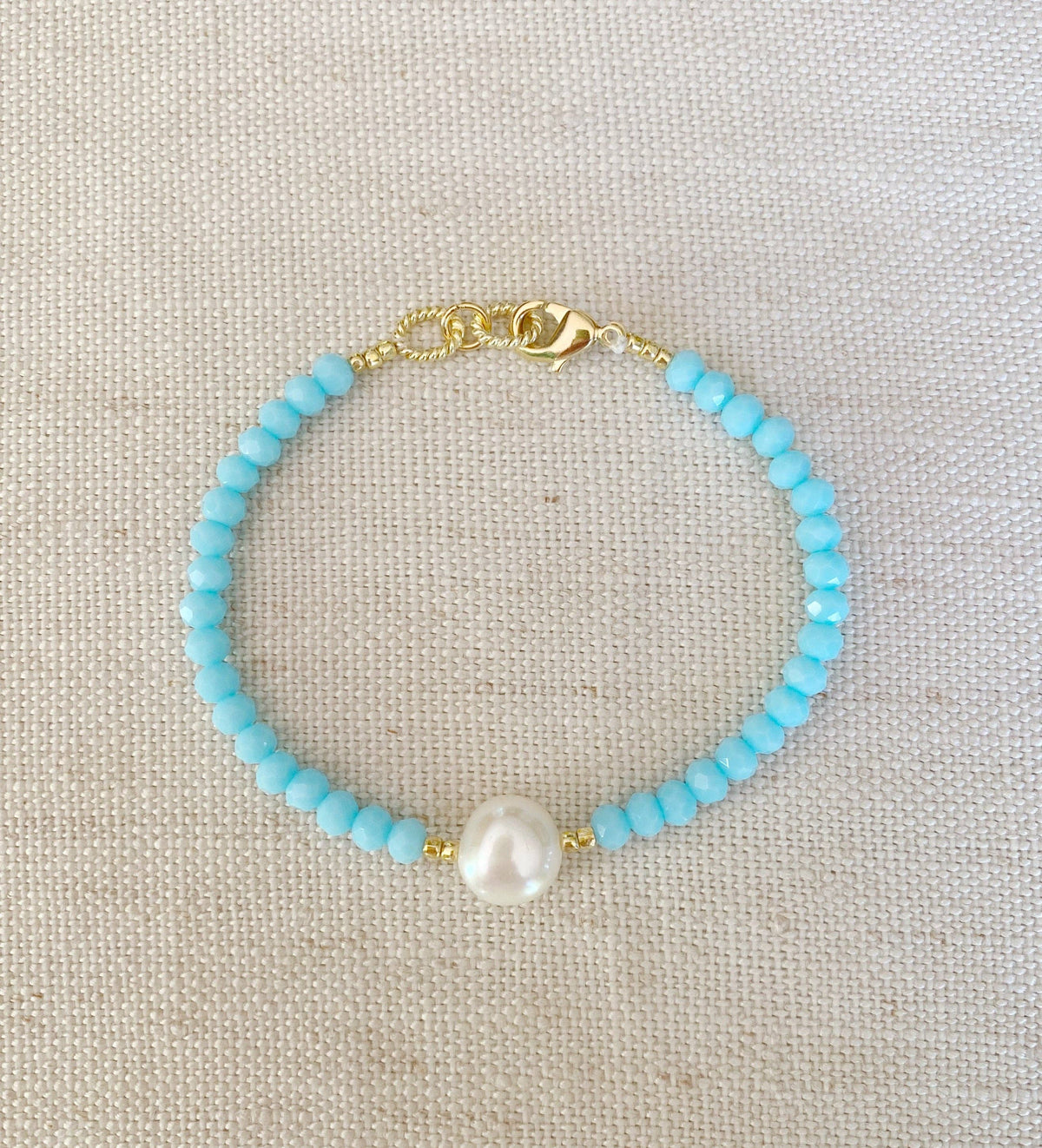 Lone Pearl Bracelet