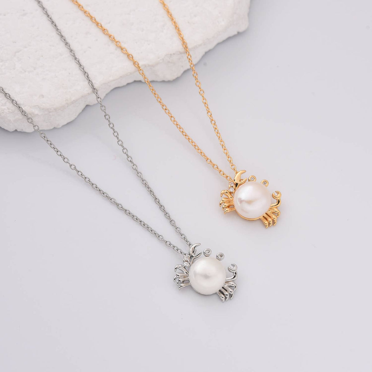 Crab Pearl Necklace